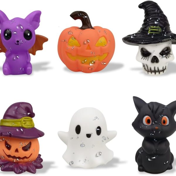 Anditoy 6 Pack Halloween Bath Toys Halloween Toys for Kids