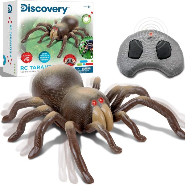 Discovery™ RC Tarantula Spider – Remote Control Toy Spider with Realistic Movement