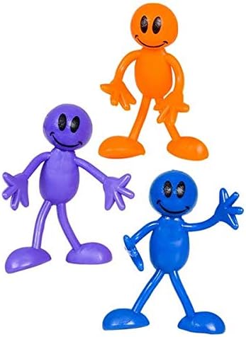 Smile Face Toys 12-Pack Bendable Figures Smile Face Toys 12-Pack Bendable Figures