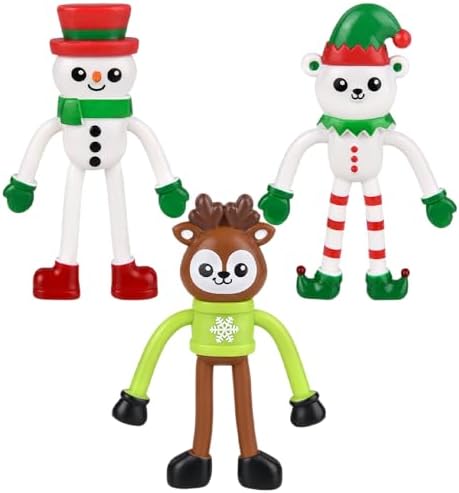 Rhode Island Novelty Christmas Bendable Assortment 5" (1 Per Order, Style May Vary)