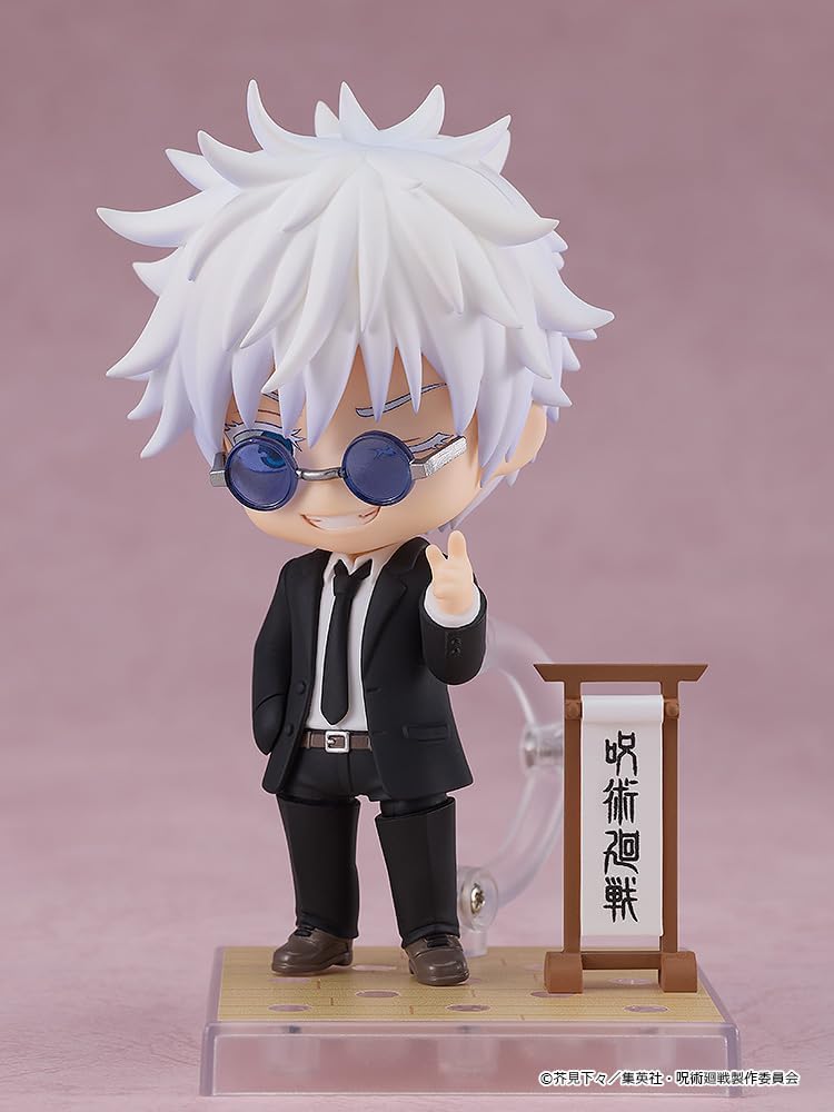 51RzmDko8zL._AC_SL1000_ Good Smile Company Jujutsu Kaisen: Satoru Gojo (Suit Ver.) Nendoroid Action Figure