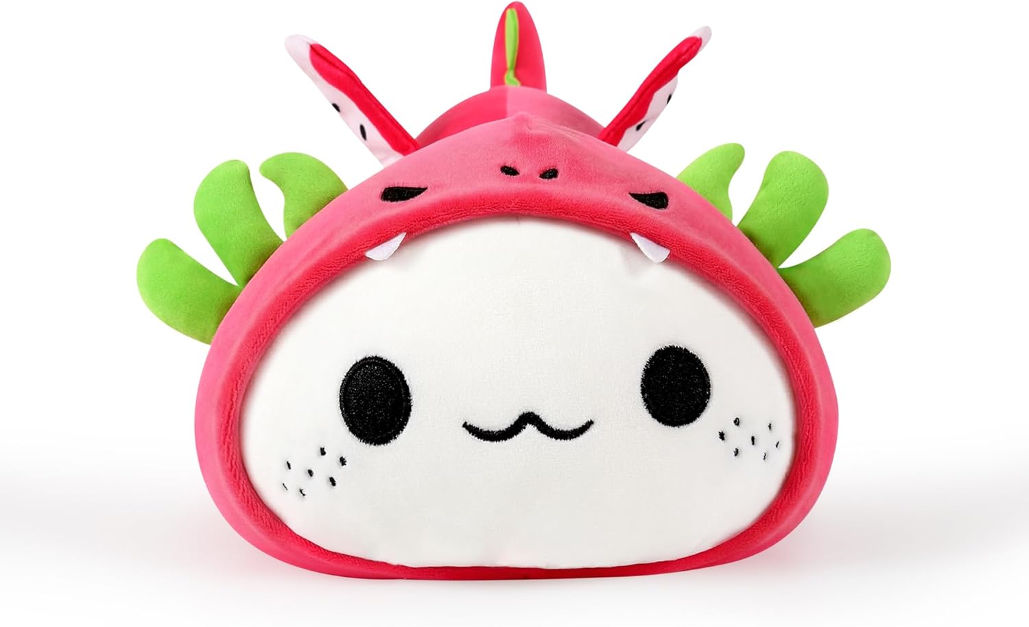 6158x+mFOXL._AC_SL1500_ Onsoyours Cute Axolotl Dragon Fruit Plush, Soft Stuffed Animals Axolotl Pitaya Plush Pillow, Kawaii Plushie Toy for Kids (Axolotl Dragonfruit B, 13")