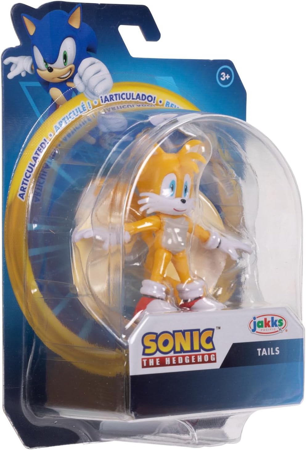 71U0z2UdFkL._AC_SL1500_ JAKKS Pacific Sonic The Hedgehog 2.5 Inch Articulated Action Figures from Wave #21 3-Pack - Includes Sonic, Tails, and Fang - Each Figure Has 5 Points of Articulation