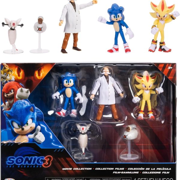 Sonic 3 Movie Figure Multi-Pack – Wave 3
