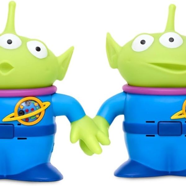 Disney Store Official Aliens Talking Action Figure from Toy Story, Features Sounds and Phrases from The Movies, Interacts with Other Figures and Toys