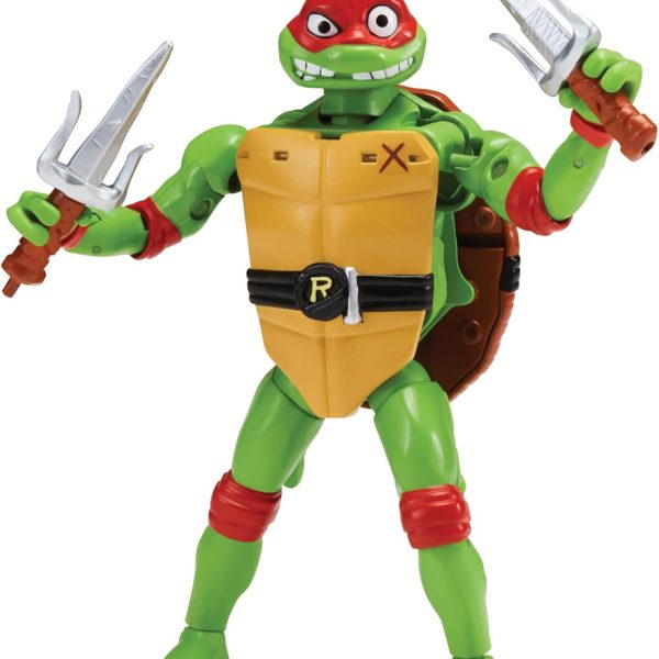 Tales of Teenage Mutant Ninja Turtles: Mutations Deluxe 5.5” Raphael Pet to Ninja Figure by Playmates Toys