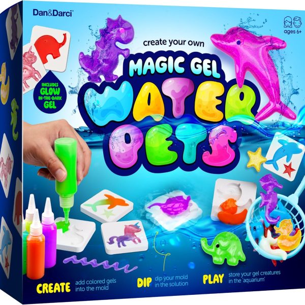 Magic Gel Water Pets Kit for Kids - Gifts for Kids - Squishy Maker Set | Craft for Kids - Gifts for Boys & Girls - Make Your Own Squishies Toys Crafts