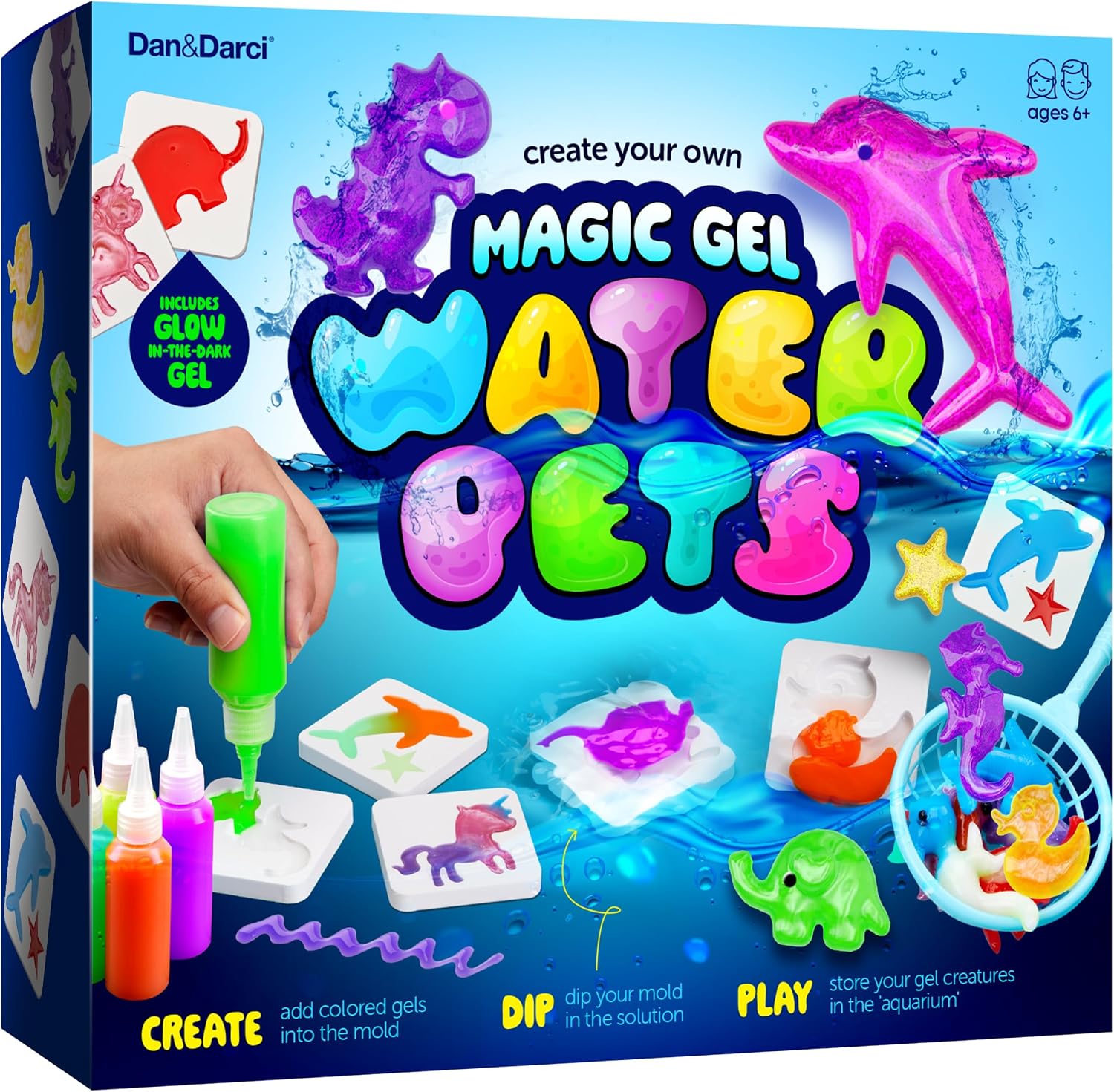81zOXYyoExL._AC_SL1500_ Magic Gel Water Pets Kit for Kids - Gifts for Kids - Squishy Maker Set | Craft for Kids - Gifts for Boys & Girls - Make Your Own Squishies Toys Crafts