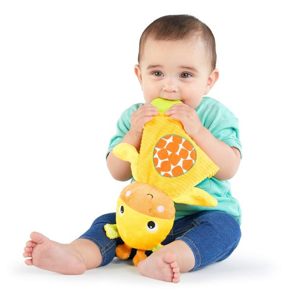 Bright Starts Snuggle & Teethe Giraffe Teething Toy
