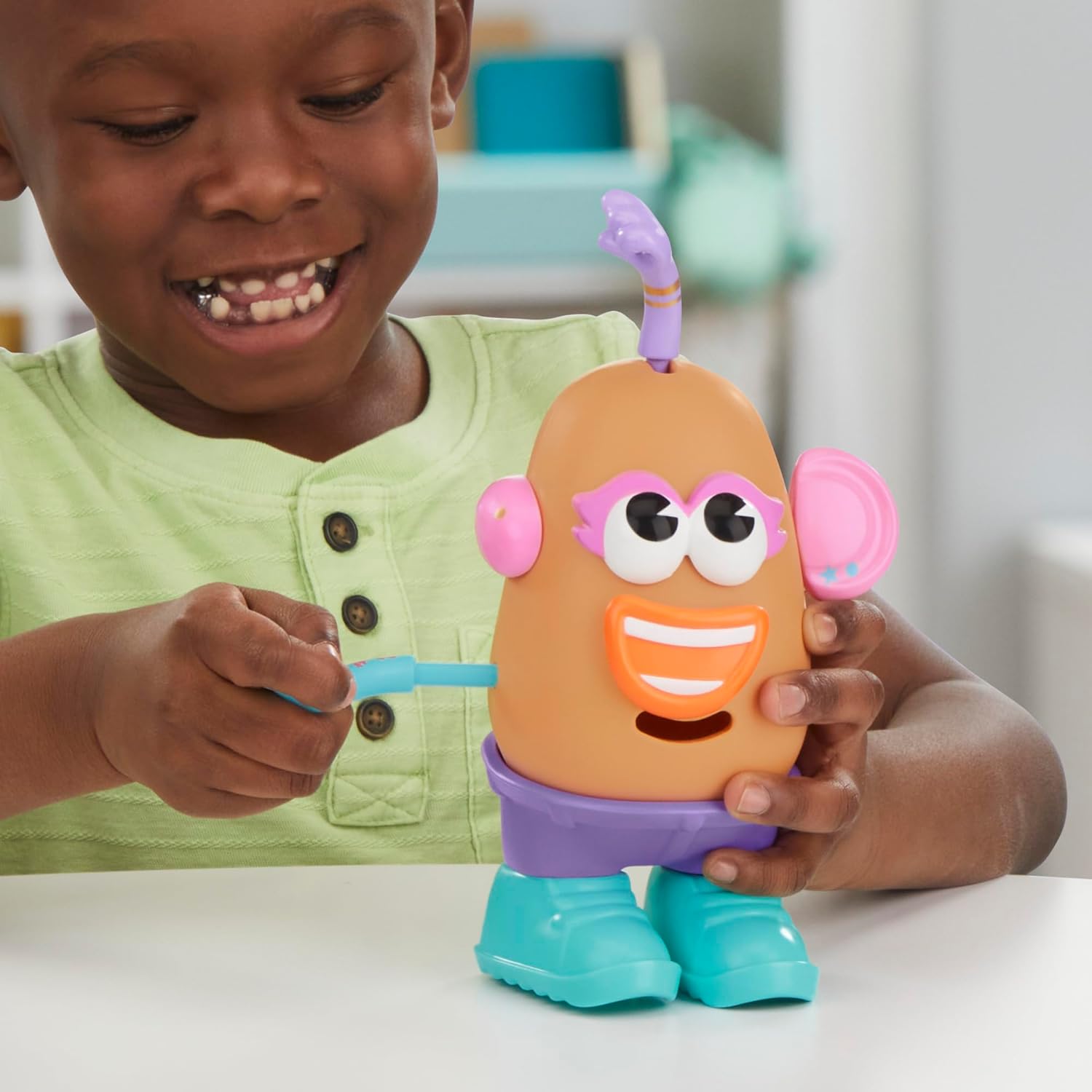 black guy potato head