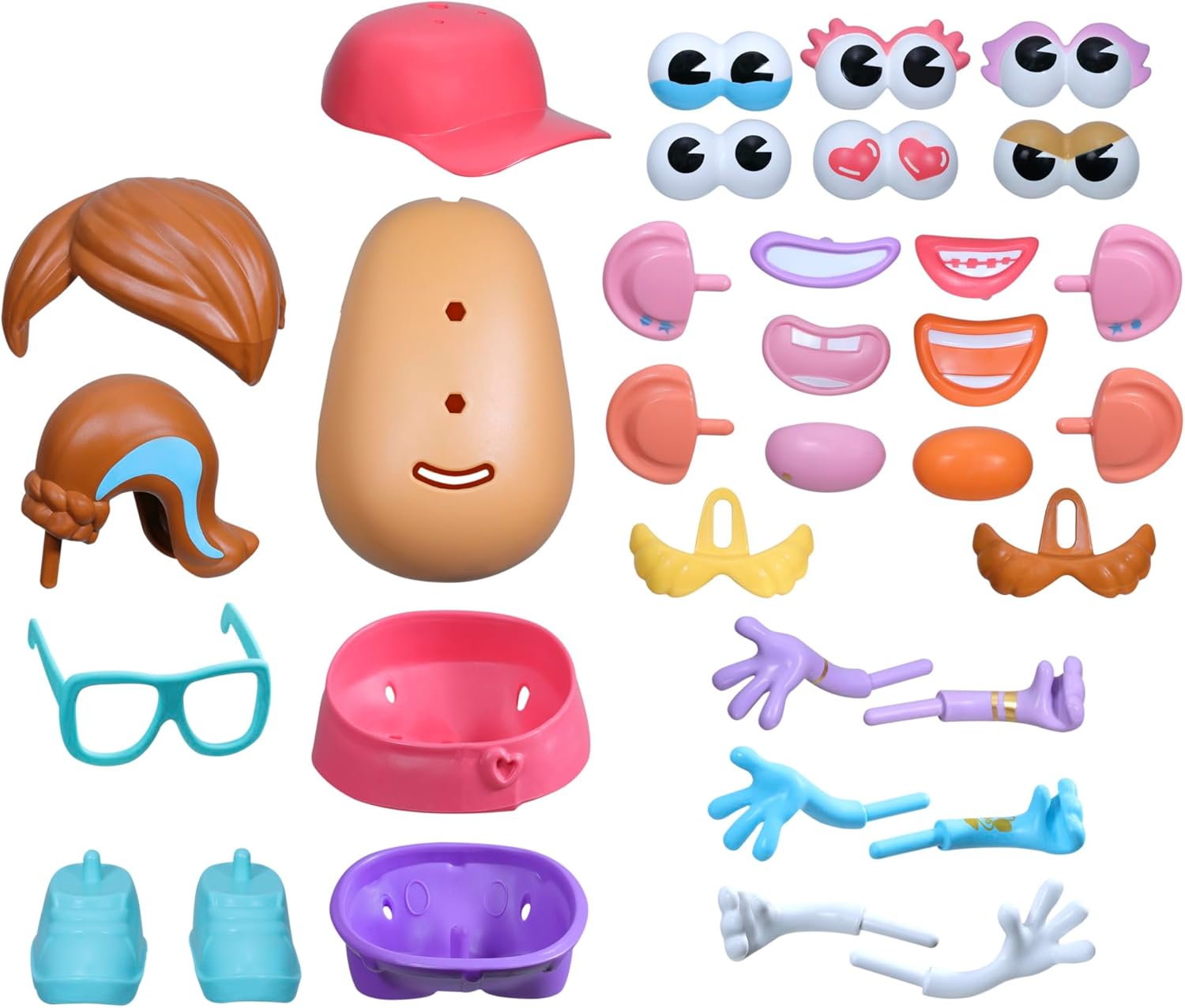 pieces of potato head